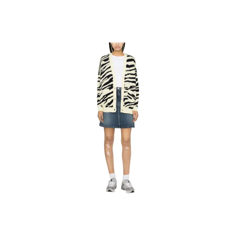 KENZO Logo Patch Denim Skirt-2