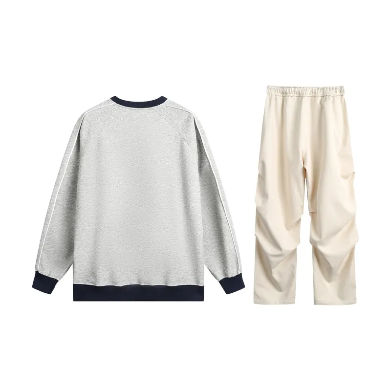 MEIPIN TANG Sweatshirt Set Unisex-31