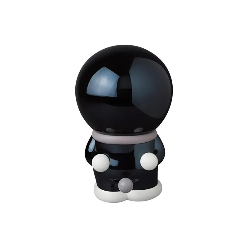 Fragment Design x Doraemon Ethylene Collective Doll 'Black' Trendy Figures-3