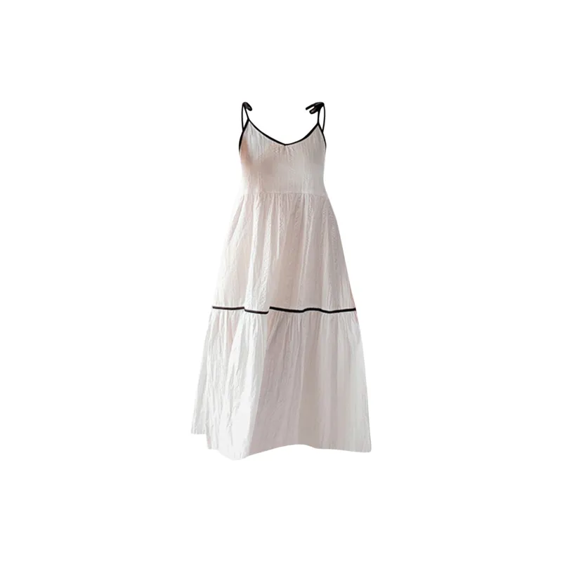 Flowers In Water Nightgown Women's White-1