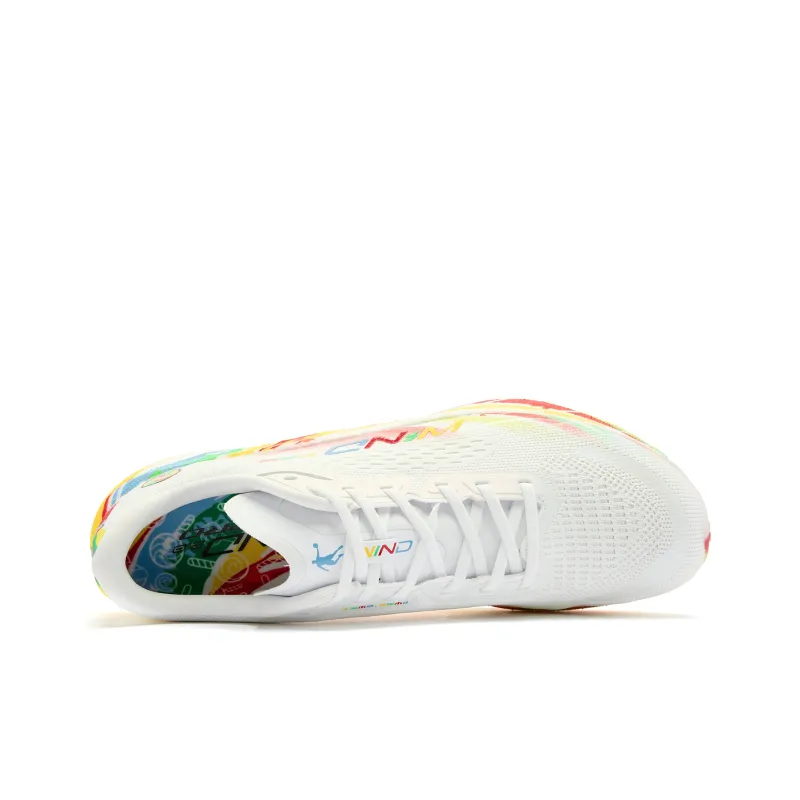 QIAODAN Strong Winds 2.0 PRO Running Shoes Men Low Top Jordan White E Commerce Red-4