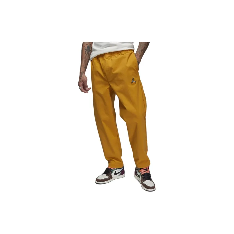 Jordan Casual Pants Men Orange-2