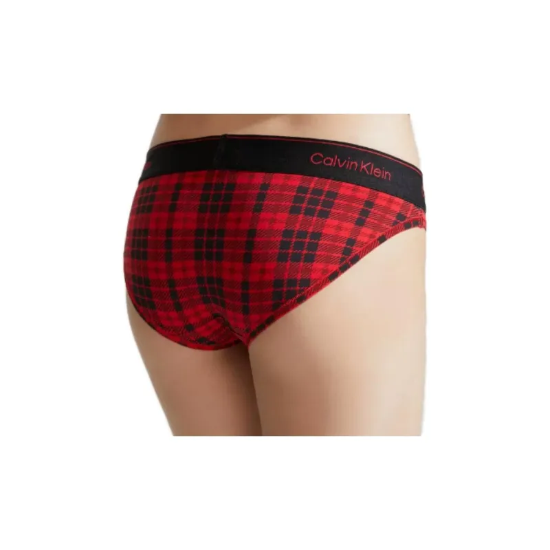 CALVIN KLEIN Underpants Women's Red Plaid-3