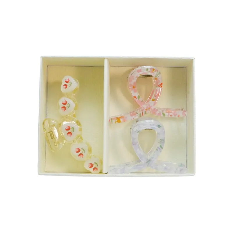 VERENA REINE Acrylic Hair Clips Women's-0