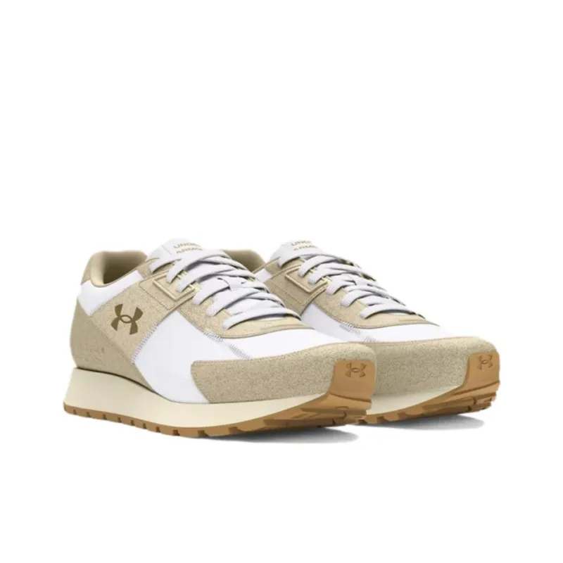 Under Armour Essential Slip Resistant Breathable Low Top Casual Running Shoes Women's Khaki-1