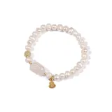 Moon Rabbit Pearl Bracelet