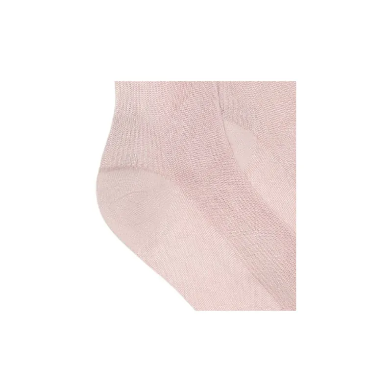 VERSACE SS24 Mid Calf Socks Women's 1 Pack Light Pink-3
