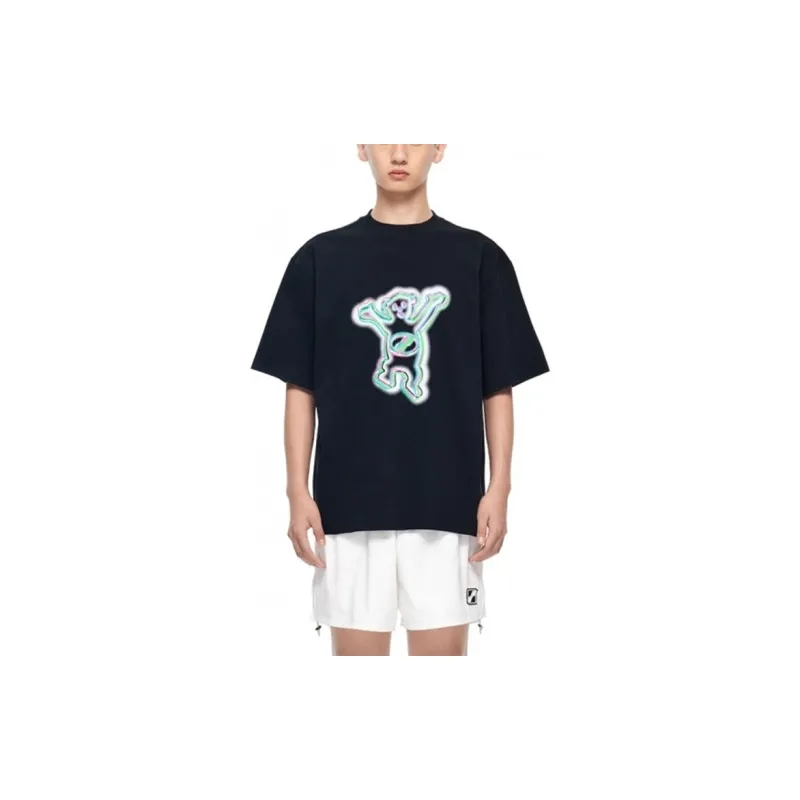 WE11DONE Teddy Print T Shirt-5
