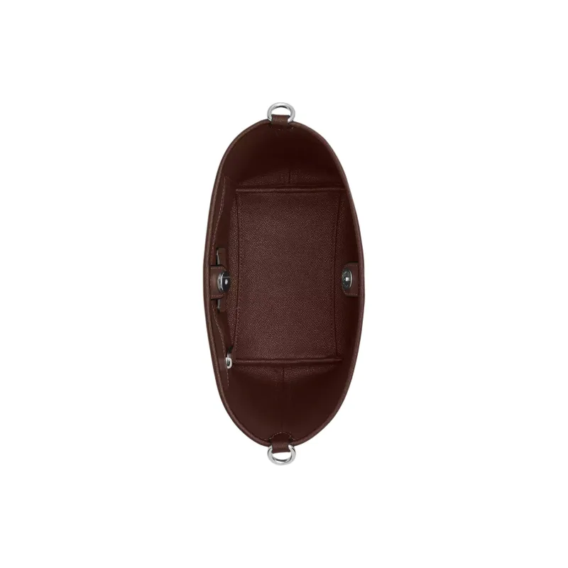COACH City Double Sided Leather Bucket Bag, Portable Crossbody Bag, Shoulder Bag Trumpets Women's Maple-2