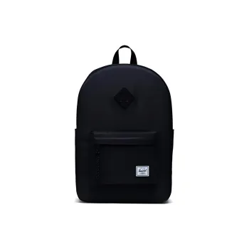 Herschel Polyester Backpack Large Size Unisex Black