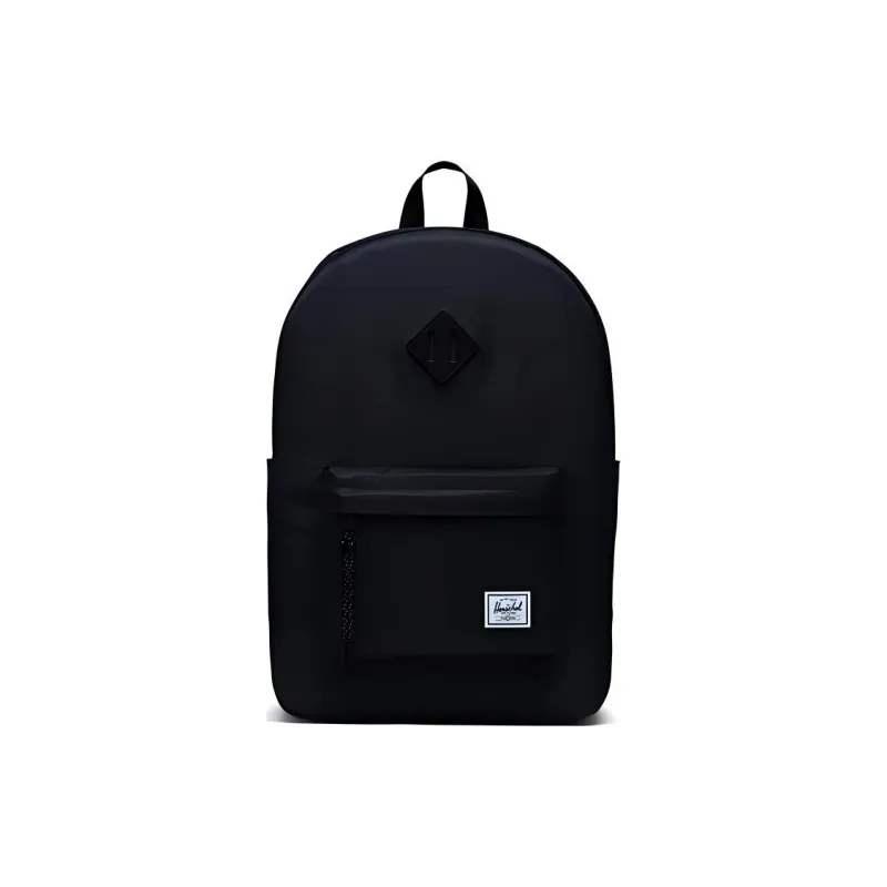 Herschel Polyester Backpack Large Size Unisex Black-0