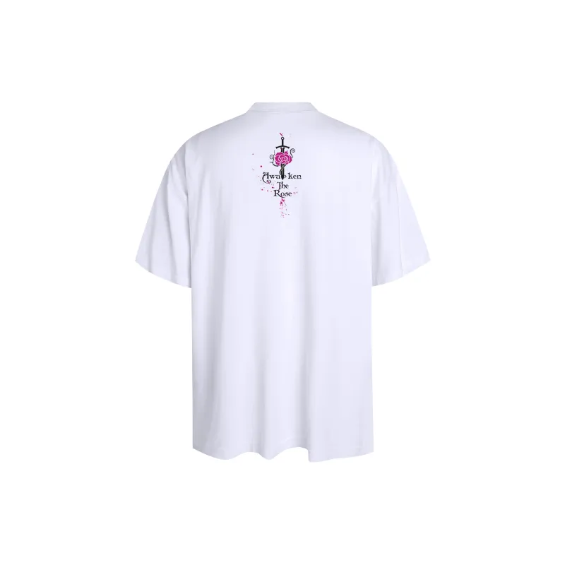 AWAKEN THE ROSE T Shirts Unisex-5