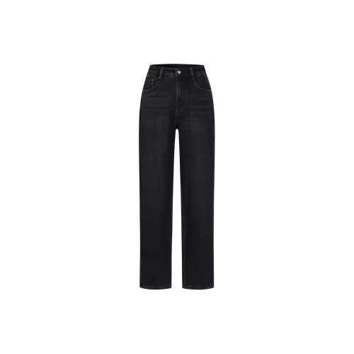 JZ. ANNAKRO Jeans Women's Plain Black