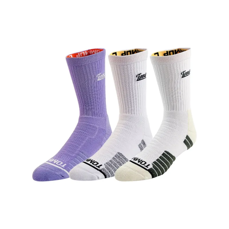 BKCXZICE Basketball Socks Unisex 3 Pack-17