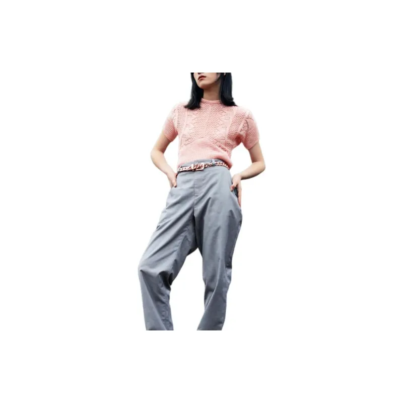 CLOT Leading And Laggard, Collection Casual Pants Unisex Gray-2
