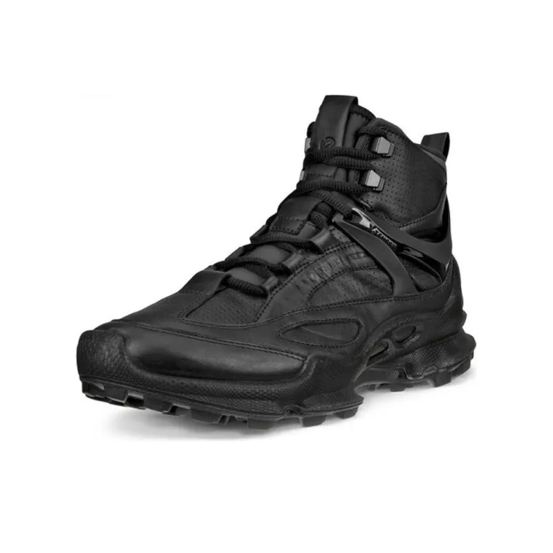 Ecco High Top Outdoor Shoes Women's Black-1