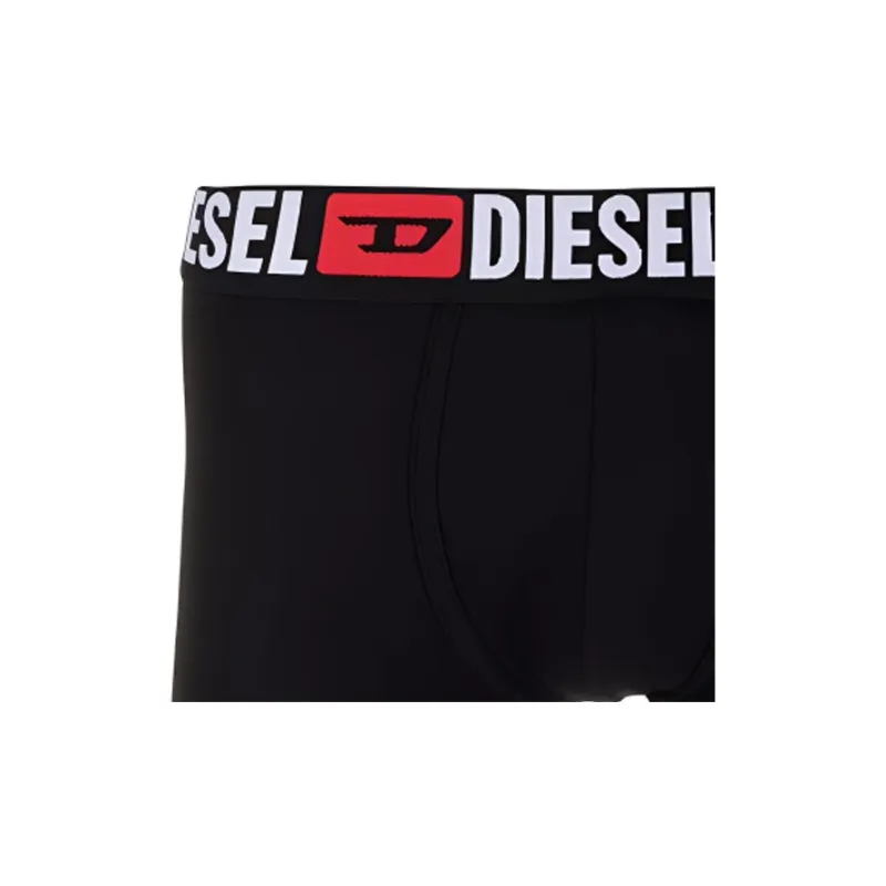DIESEL Umbx Damien All Over Logo Waist Boxers 3 Pack Black-3
