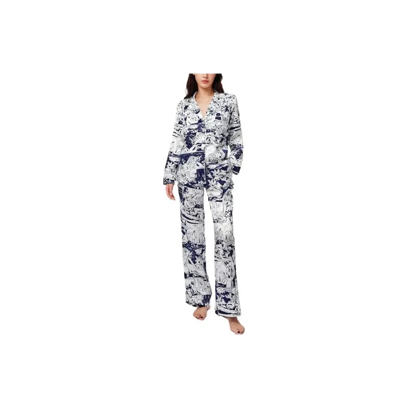 SILKY MIRACLE SS24 Pajama Set Women's Multicolor-1