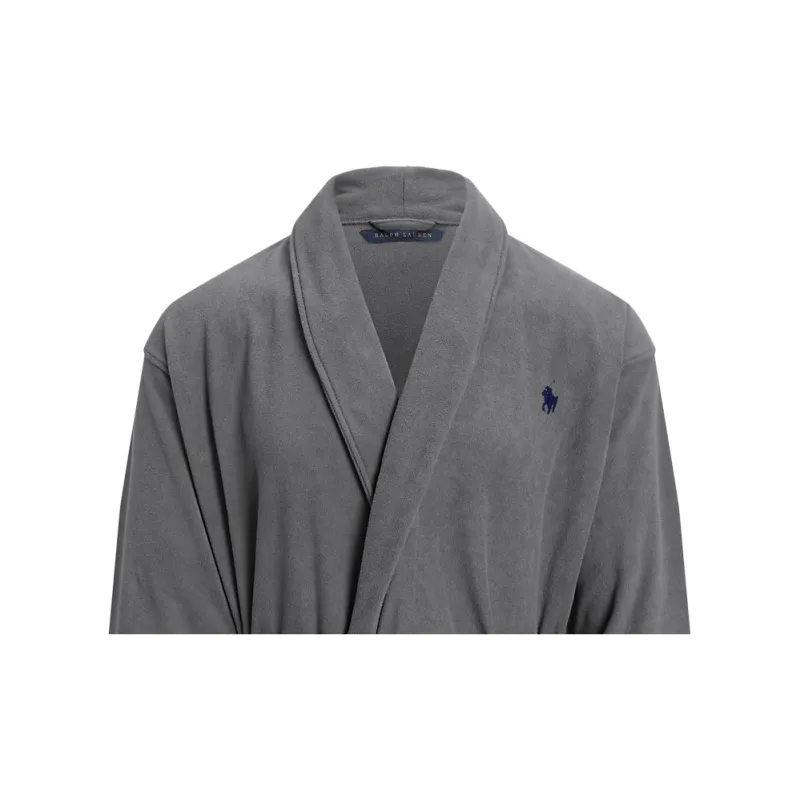 Polo Ralph Lauren FW23 Bathrobes Unisex Gray-1