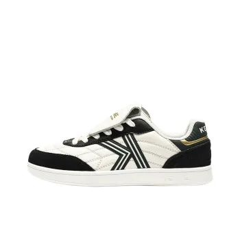 KELME Coverage Slip Resistant And Abrasion Resistant Low Top Skateboard Shoes Men's White Black