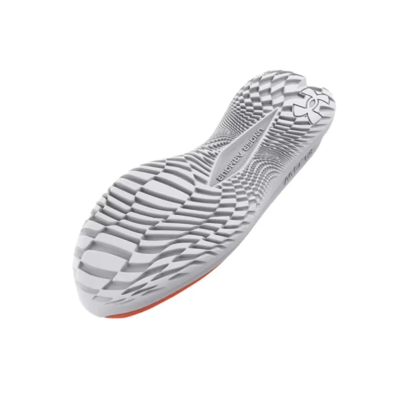 Under Armour Anti Slip Wear Resistant Low Top Running Shoes Women's Orange-4