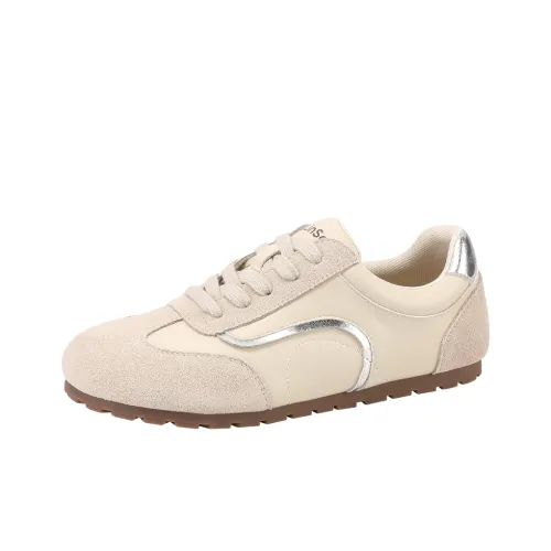 Mulinsen German Army Trainers Anti-Slip And Wear-Resistant Lightweight Low-Top Casual Shoes Women's