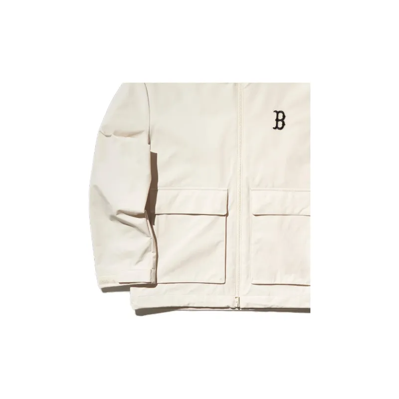 MLB Gorpcore Jackets Coats Unisex Dark Cream-3