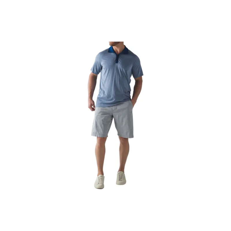 Lululemon Metal Vent Tech Polo Shirt Men's Blue Gray-2