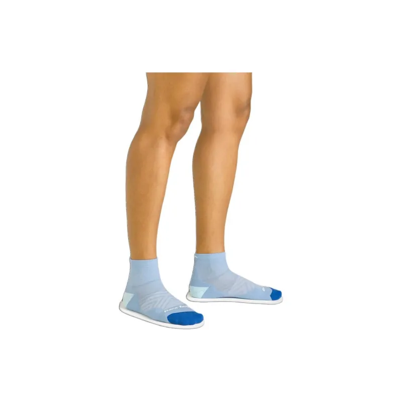 DARN TOUGH Run Quarter Ultra-Lightweight Running Sock Mid-Calf Socks Women's 1 Pack-4