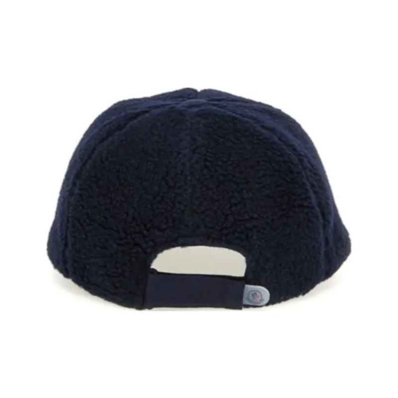 Moncler Logo Patch Fleece Cap-3
