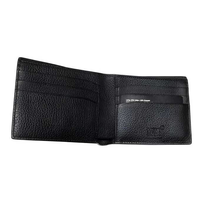 MONTBLANC Leather Wallet Men's Black-2