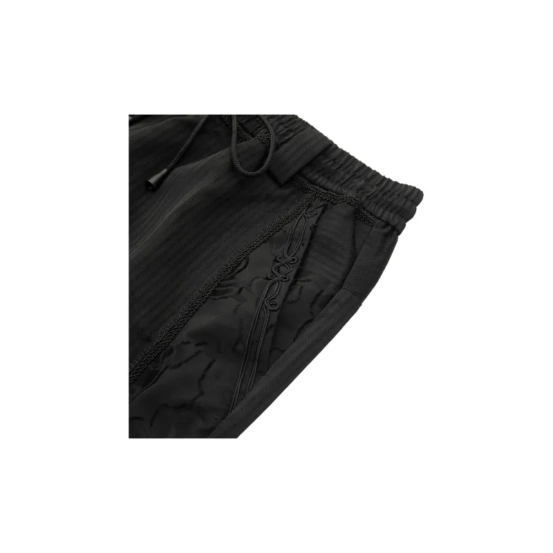 ANDREW MACKENZIE Casual Pants Men's Black-3