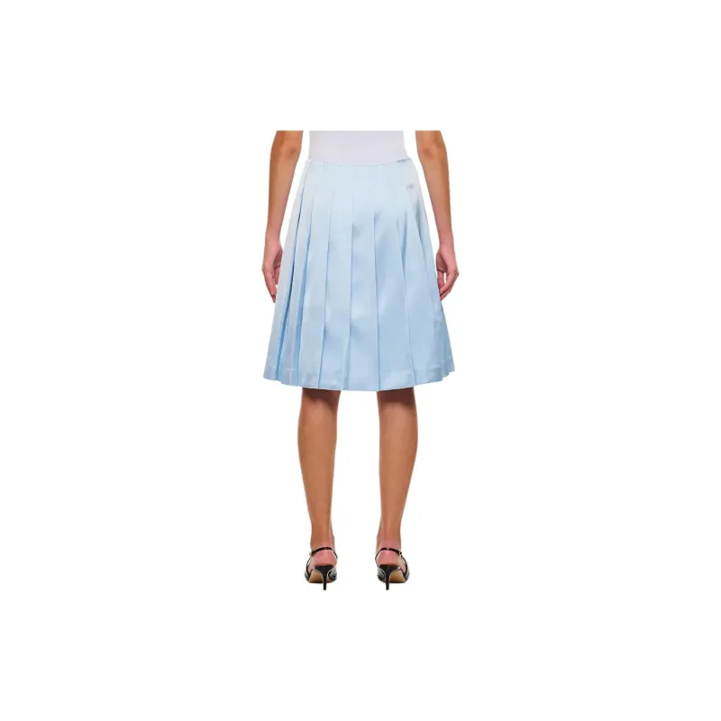 Self portrait Satin Midi Skirt-1