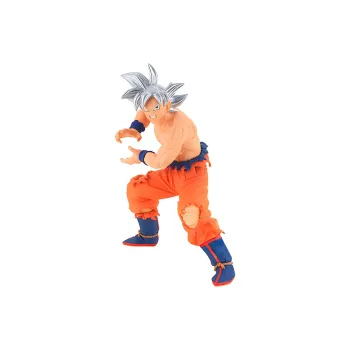 BANPRESTO Sun Wukong Glasses Factory Dragon Ball Super Zenkai Buuha Kamehameha Silver Hair 18cm Bonus Gifts