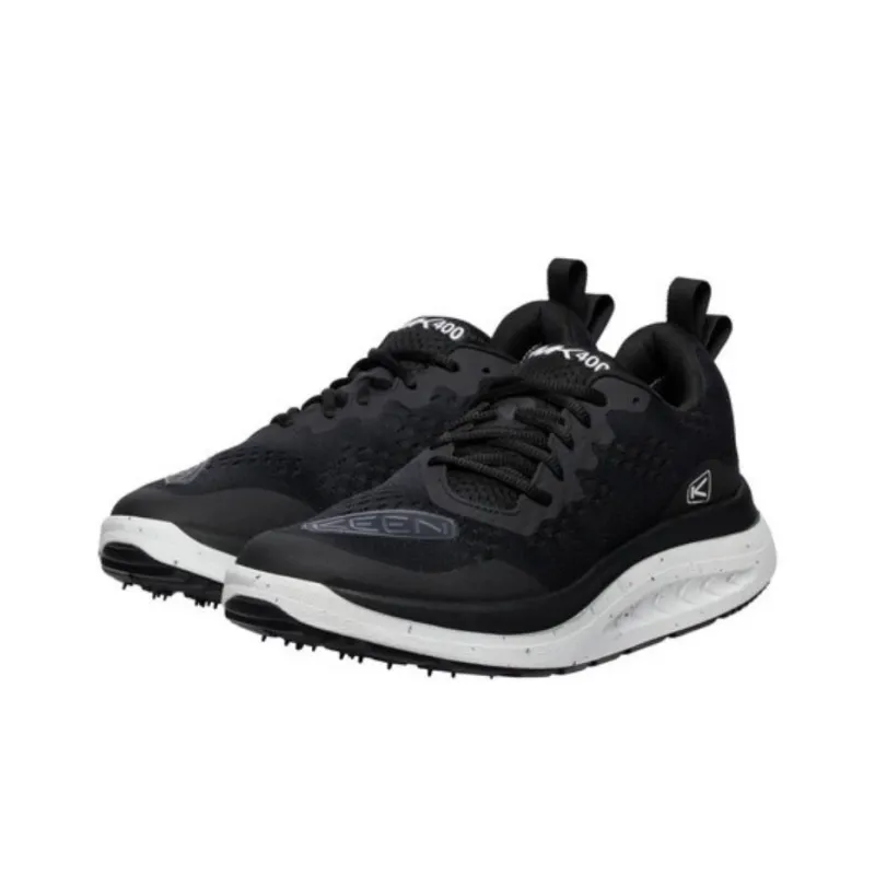 KEEN WK400 Anti Slip Wear Resistant Low Top Casual Shoes Men's Black-2