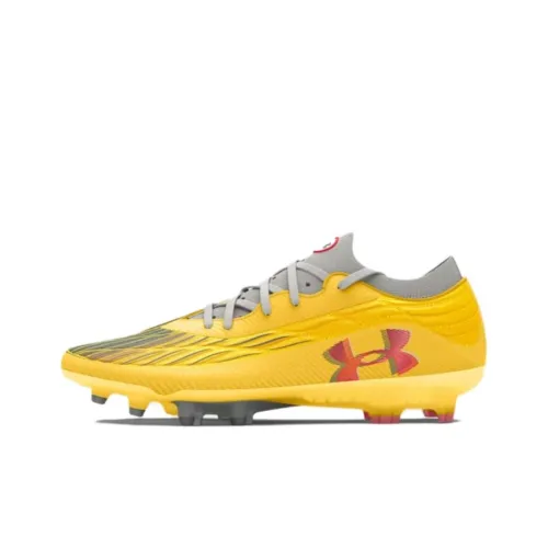 Under Armour MAGNETICO ELITE 4 Soccer Shoes Women's Low-Top Yellow