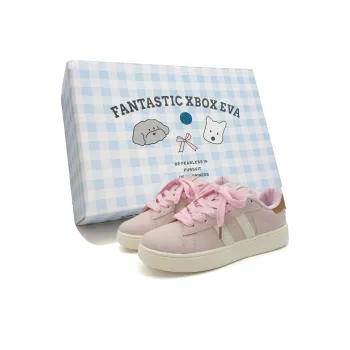 FANTASTIC XBOX Low Top Skateboard Shoes Women's Cherry Blossom Pink