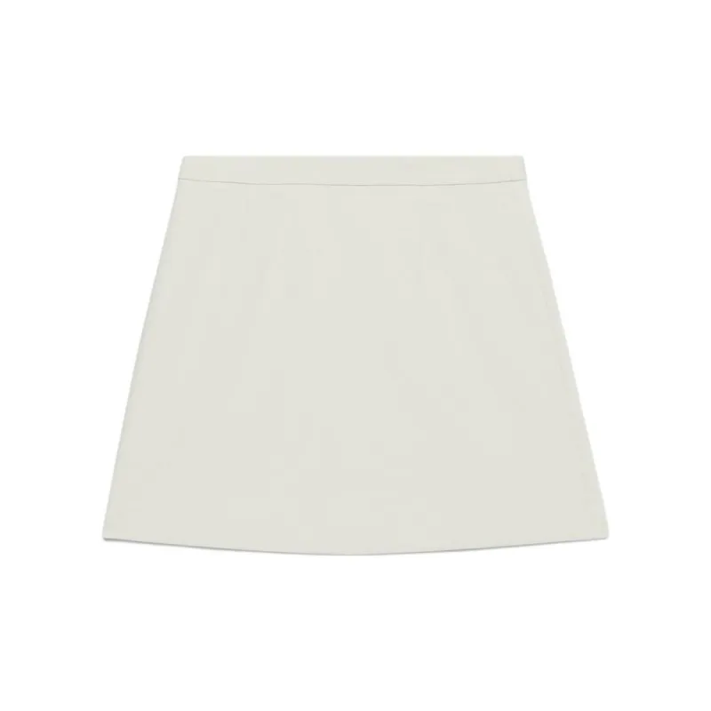ARITZIA Babaton Sphere Skirt Casual Short Skirts Women's Birch/Birch Wood-1