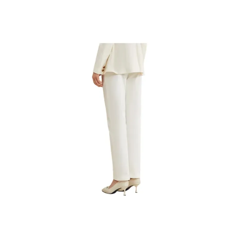 Yiner Jeans Women's Cream White-1