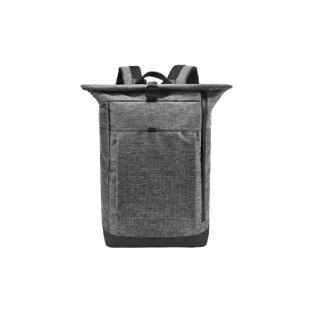 SUBURBIA Polyester Backpack Large Size Unisex Gray