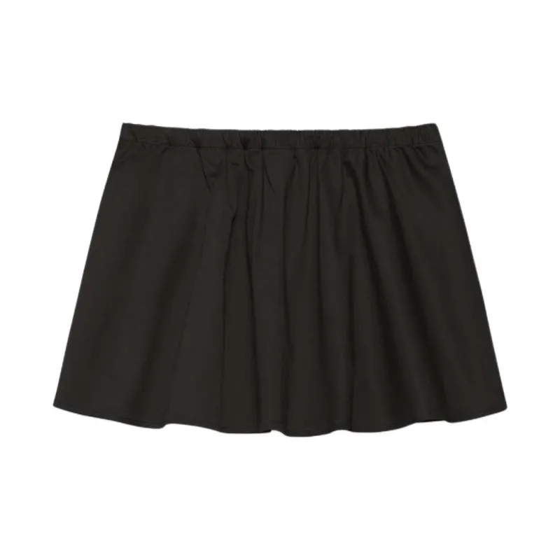 ARITZIA FW24 Sunday Best Boba Skirt Casual Short Skirts Women's BLACK/Black-1