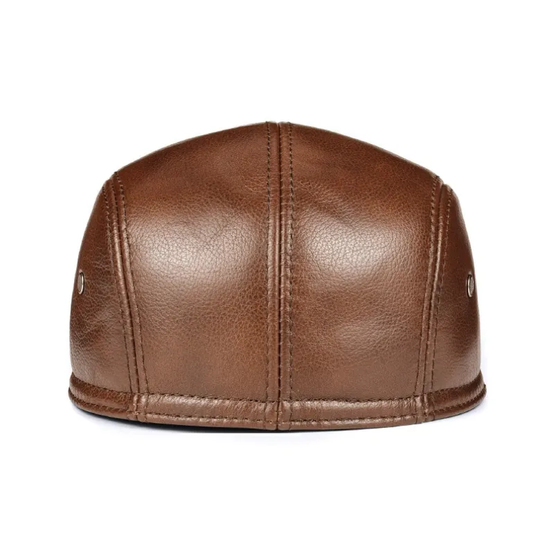 BANDICOOT Cow Leather Berets Men's-11