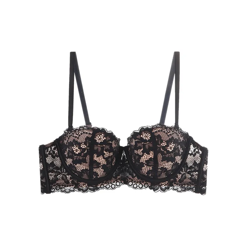 Flowers in water Women's Bras-3