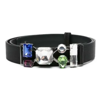 GIORGIO ARMANI Embellished Buckle Belt