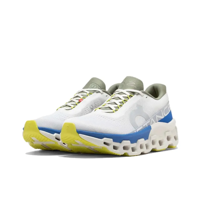 On Running CloudmOnster 2 Distance White Lapis-2
