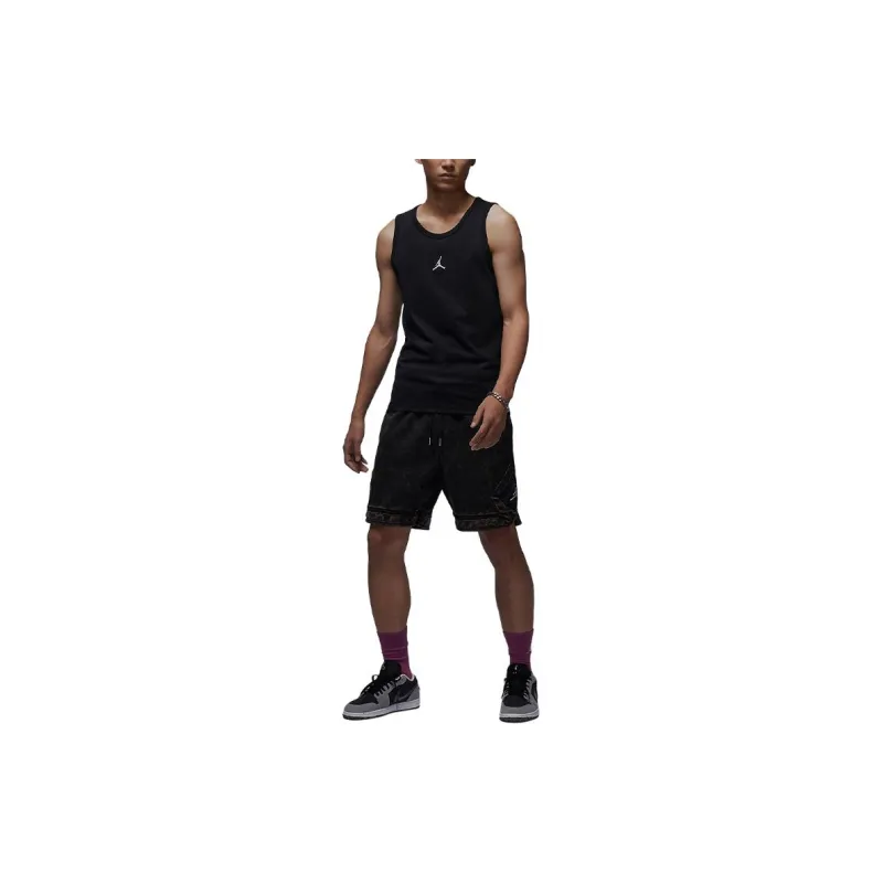 Jordan Tank GCEL Embroidery Logo Tank Black-4