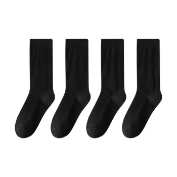 PLANDOO Knee-High Socks Women's 4 Pack