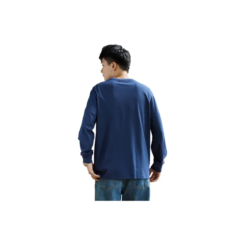 Tonlion Long Sleeved T Shirt Men's-2
