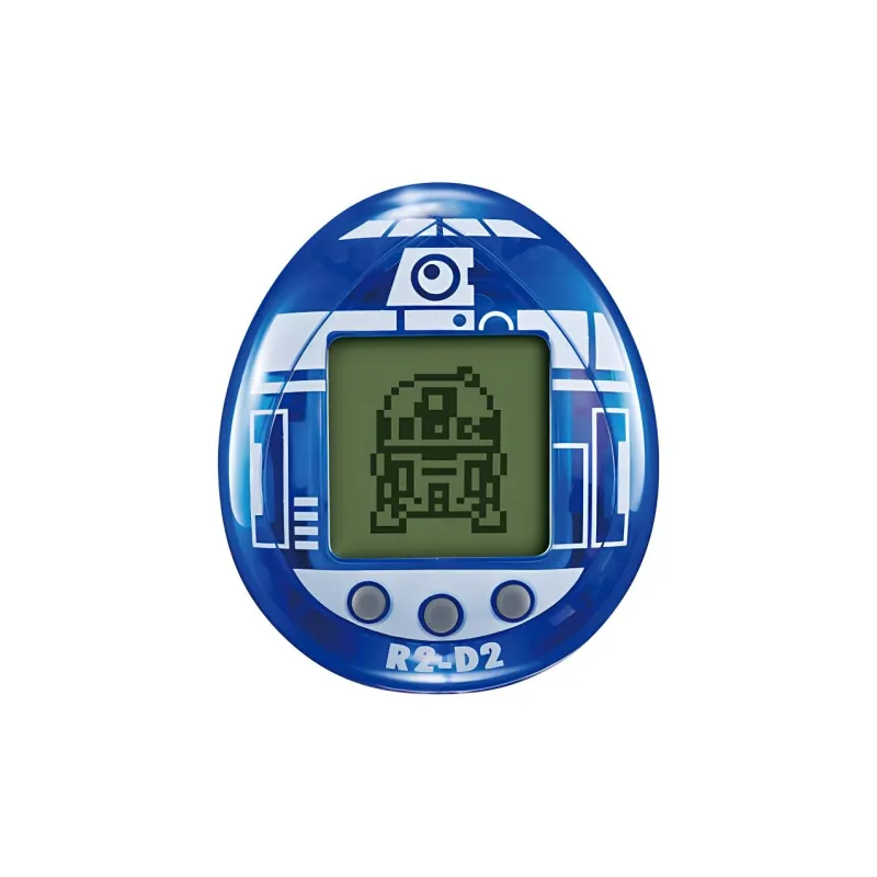 BANDAI R2 D2 Star Wars Tamagotchi Model Accessories 4cm Holographic Edition-0