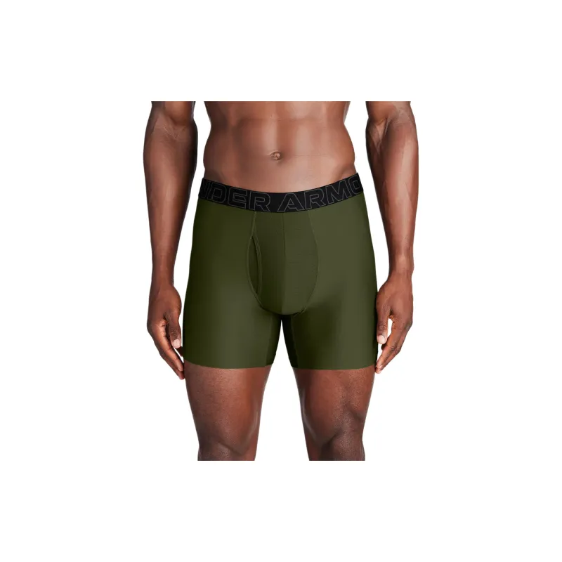 Under Armour UA Performance Tech™ 6' Boxerjock Underpants Men's 1 Pack Olive Green-1